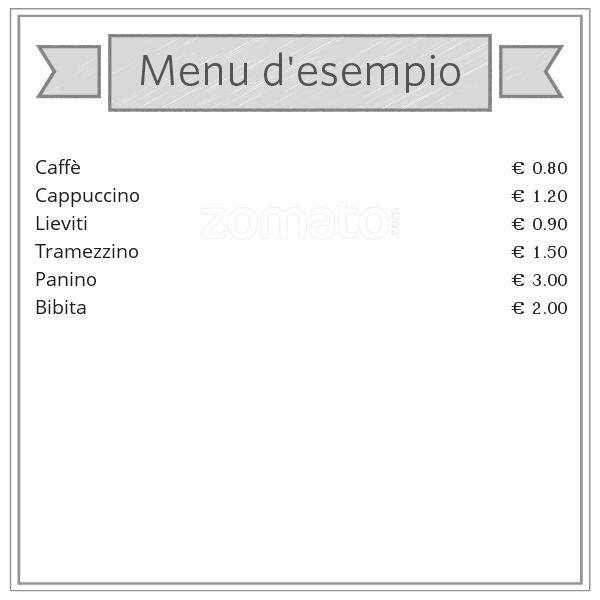 Menu di Ice Caffè 