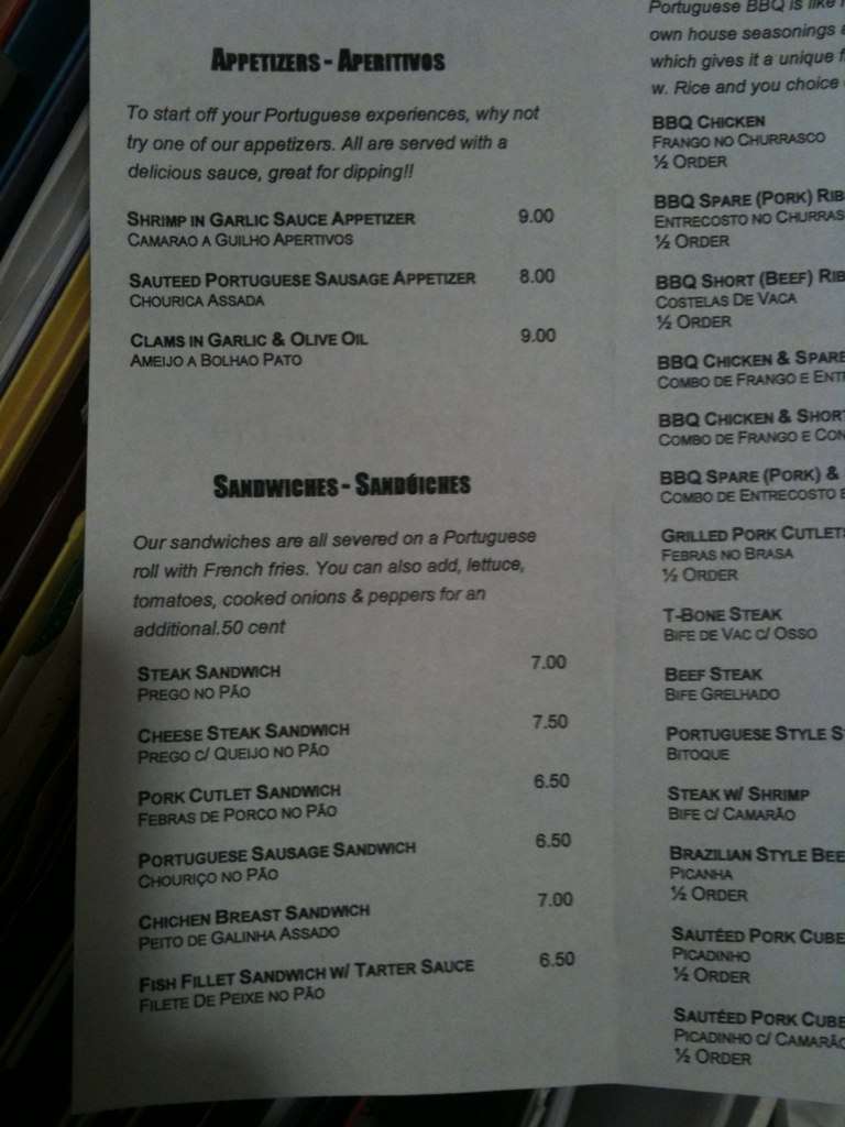 Hamilton BBQ Churrasqueira Menu Urbanspoon/Zomato