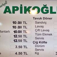 apikoglu lahmacun kizilay ankara