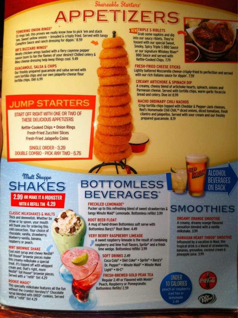 Red robin menu lightslokasin