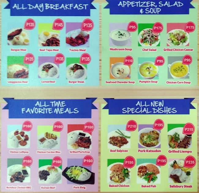 Menu at BTF Ice Cream House desserts, Manila, Vertex One Building