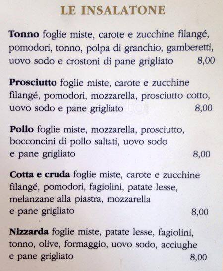 Menu di Golden Bar 