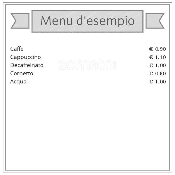 Menu di Sargenti 