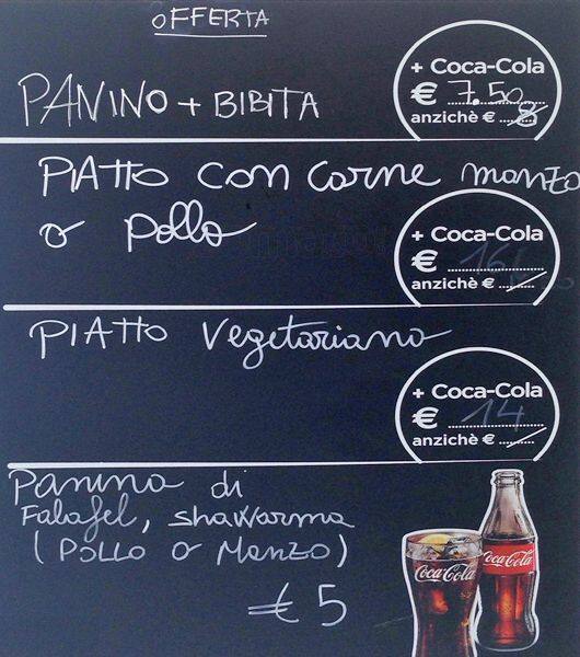 Menu di Food Corner - Libano 
