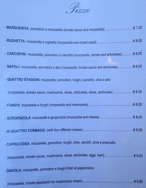 Menu di Calabascio 