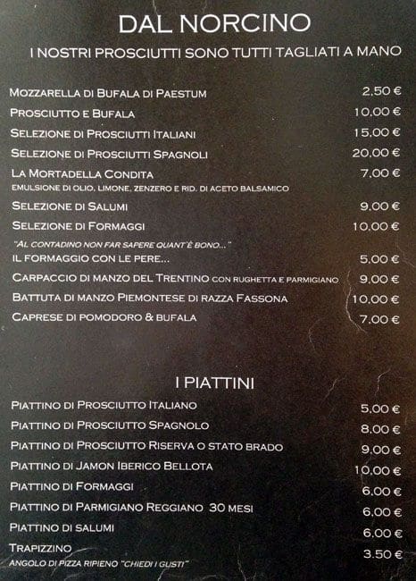 Sorpasso Menu Menu For Sorpasso Borgo Roma