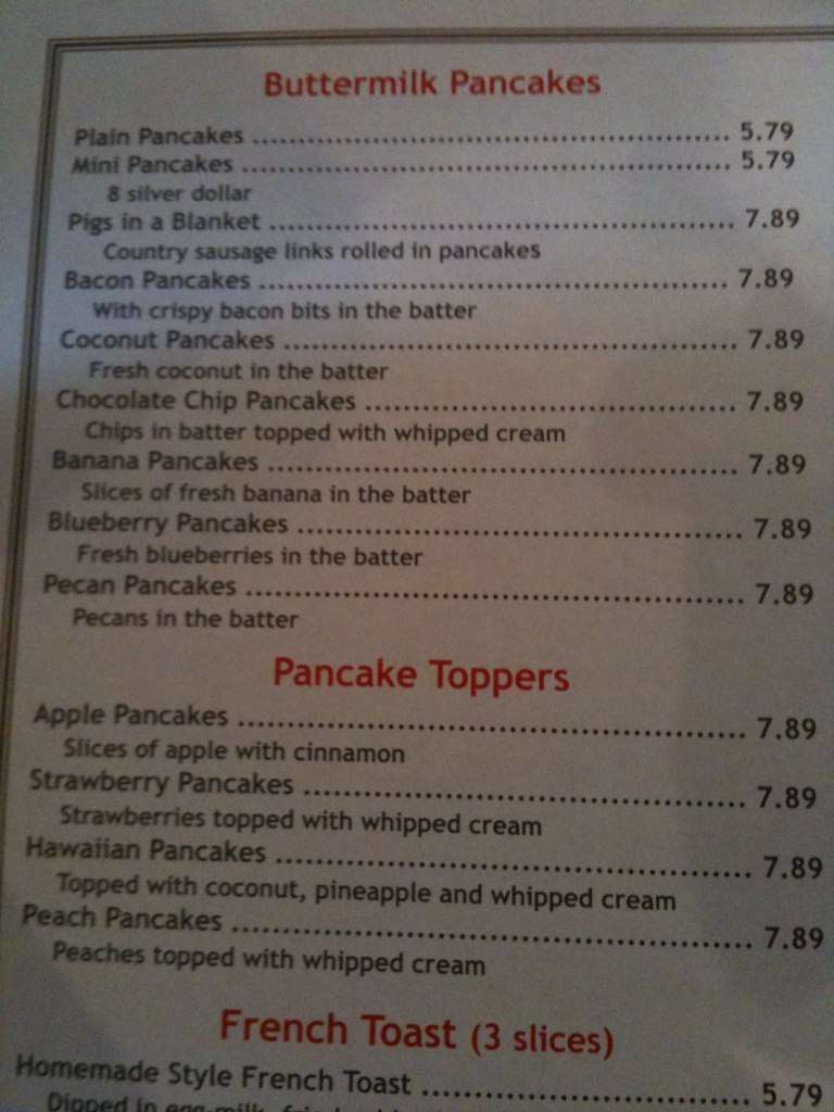 Dough Roller Menu, Menu for Dough Roller, North Ocean City, Ocean City