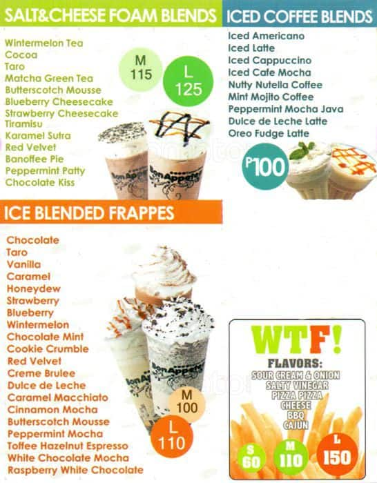 Bon Appetea Menu, Menu for Bon Appetea, Masinag, Rizal - Zomato Philippines