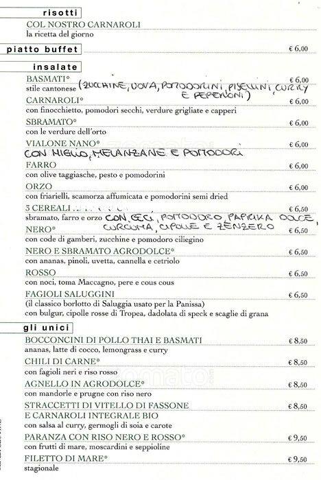 Menu di Oryza 