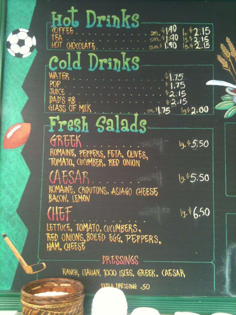 Dad's Soup and Sangy's Menu Urbanspoon/Zomato