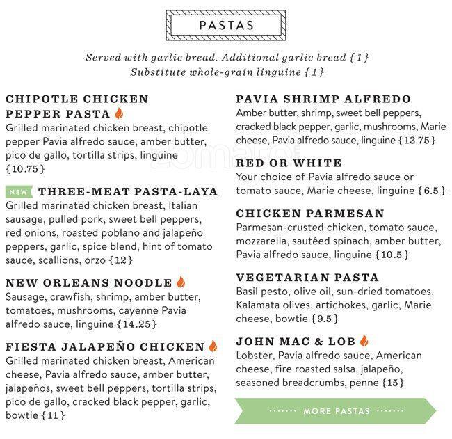 Menu at Black Walnut Cafe, Frisco