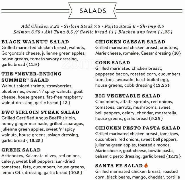 Menu At Black Walnut Cafe Frisco   C5e05dc3a62dfbd0d84527293ad588f9 