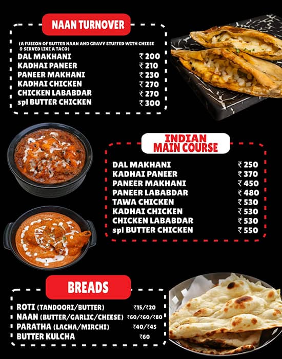 Stilton Cafe menu