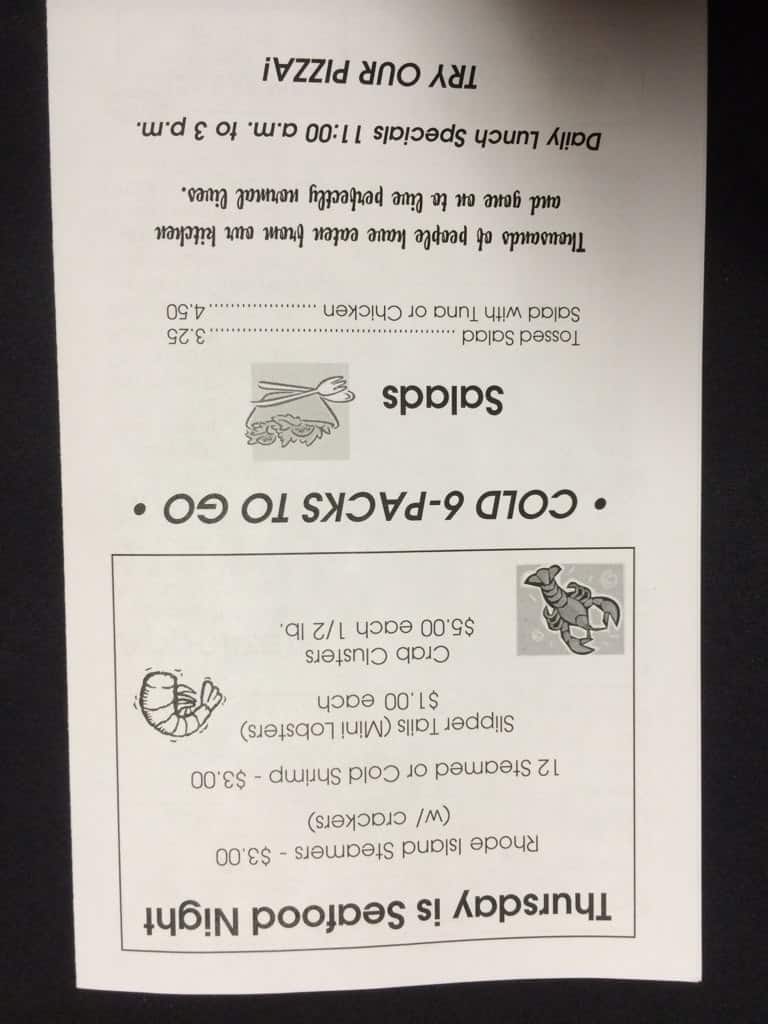 Menu at Whiskey Business pub & bar, Wilkes-Barre