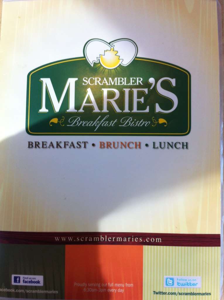 Scramble Marie S Menu Menu For Scramble Marie S Maumee Toledo