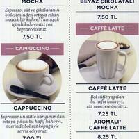 Kahve Dunyasi Menu Menu For Kahve Dunyasi Turgutreis Bodrum