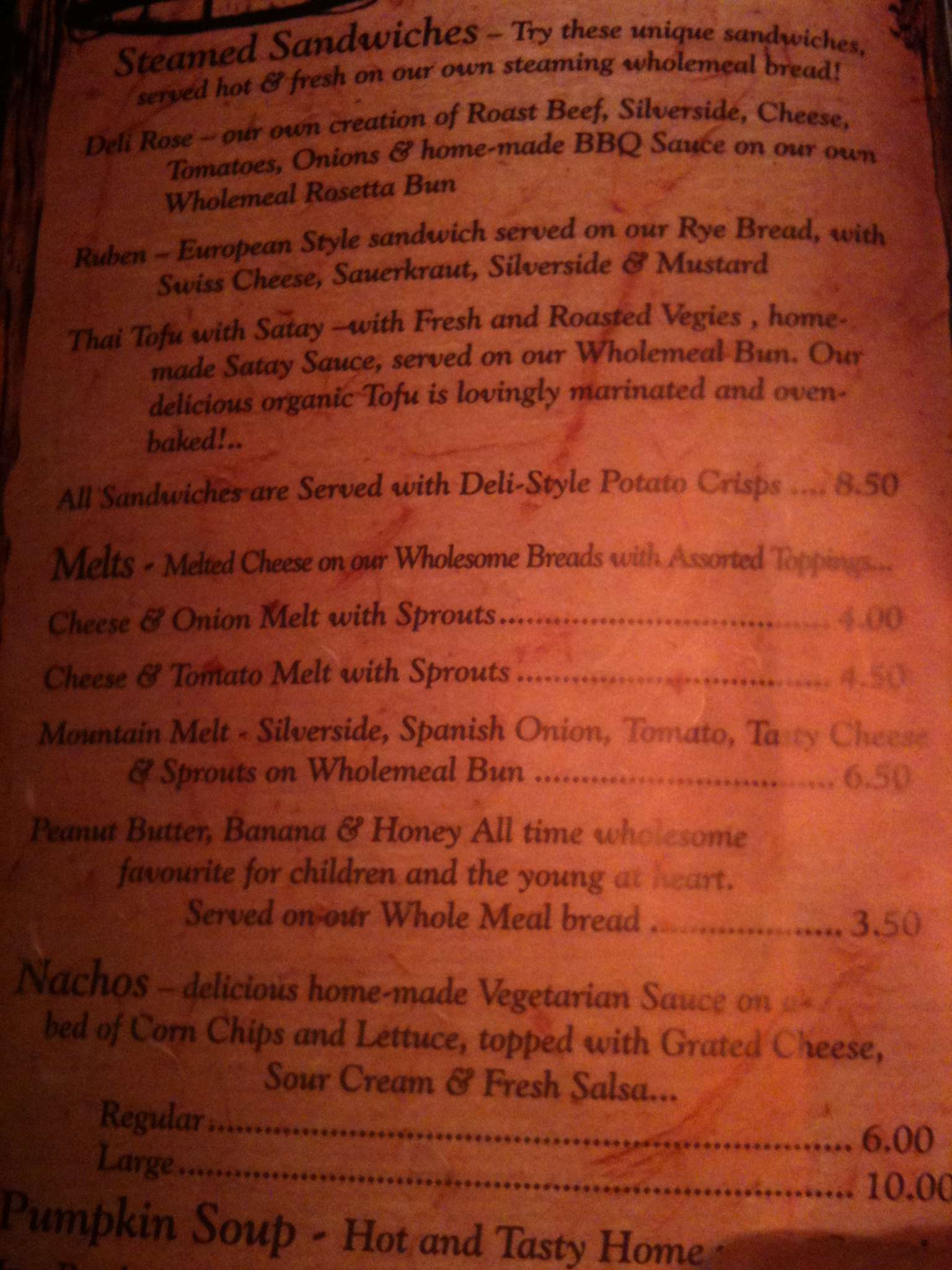 Common Ground Cafe & The Yellow Deli Menu Urbanspoon/Zomato