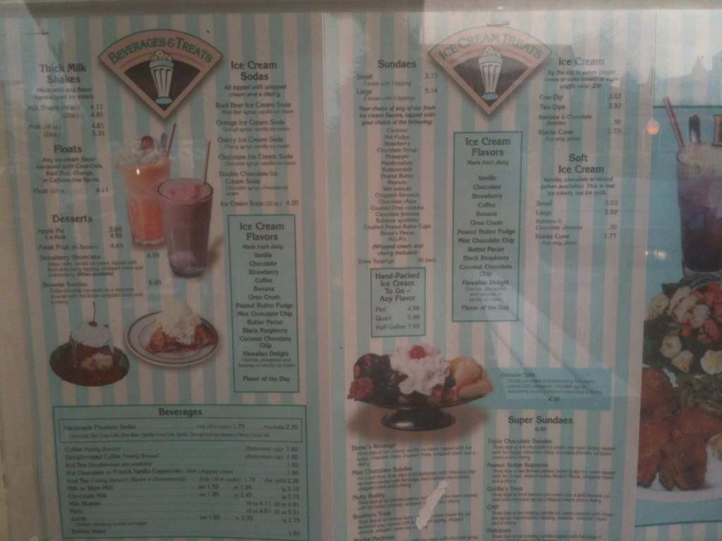 Dumser's Dairyland Restaurant Menu Urbanspoon/Zomato