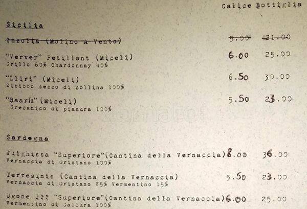 Menu di E...brezza 