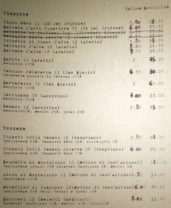 Menu di E...brezza 