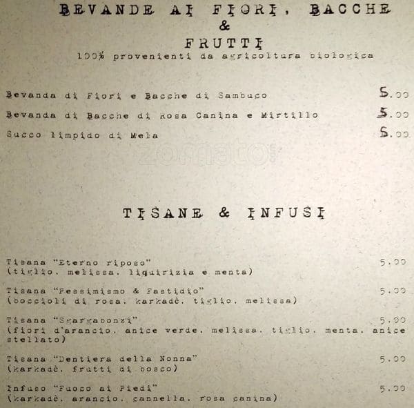 Menu di E...brezza 