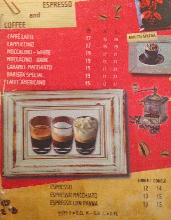 Company Menu, Menu for Company, Jumeirah Beach