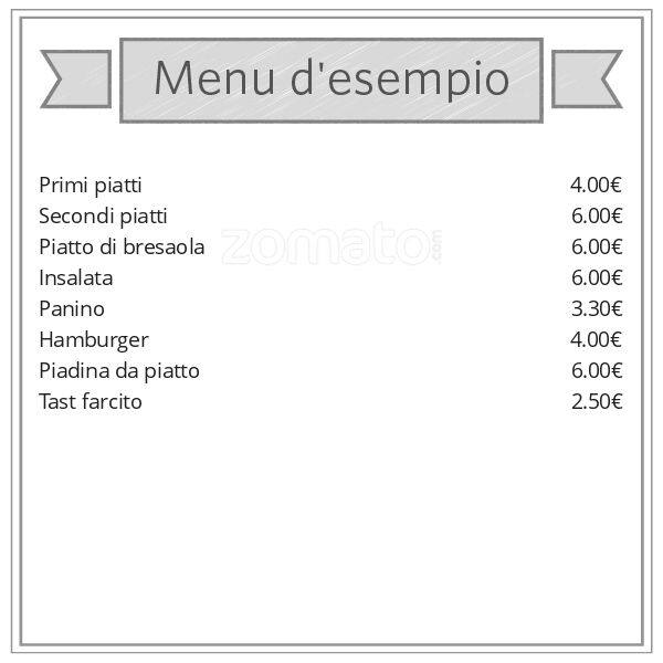 Menu di Bar Colonna 