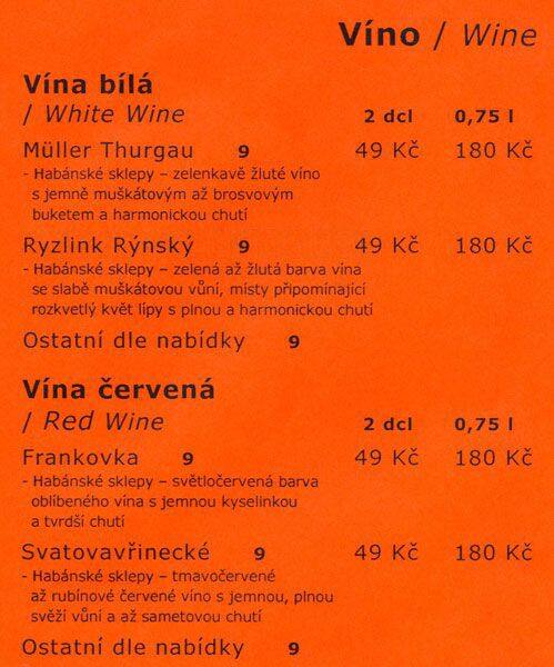Jam Café menu