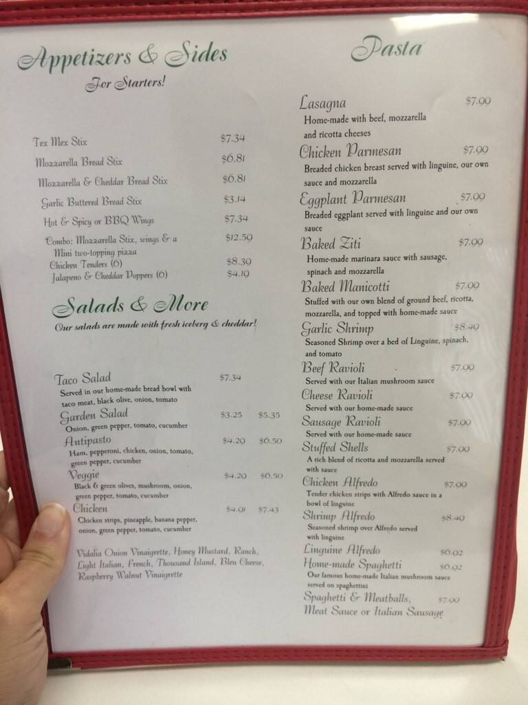 Socio's Pizza & Pasta House Menu Urbanspoon/Zomato