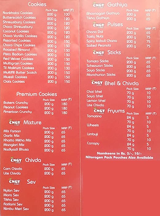 Menu of Bakers & More, Bandra East, Mumbai