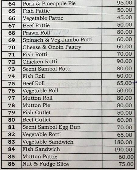 Green Cabin Menu Menu For Green Cabin Kollupitiya Colombo 03