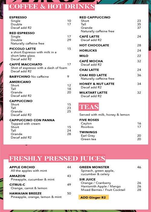 Isabella's Menu, Menu for Isabella's, Bellville, Cape Town Zomato SA