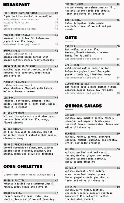 Nu Health Food Cafe Menu, Menu for Nu Health Food Cafe, Woodmead ...