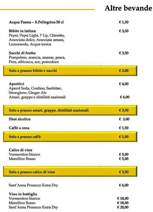 Menu di BirraMi 