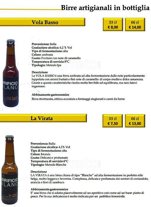 Menu di BirraMi 