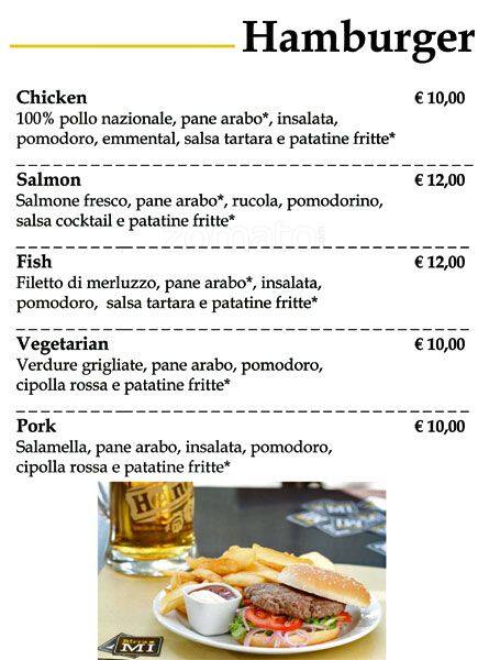 Menu di BirraMi 