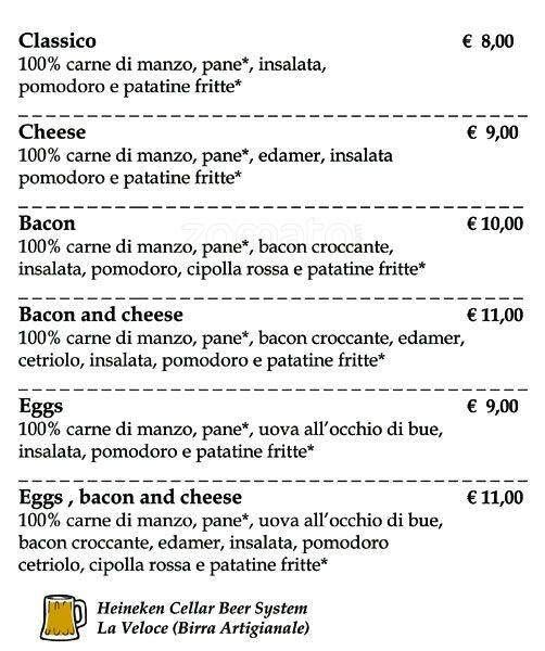 Menu di BirraMi 