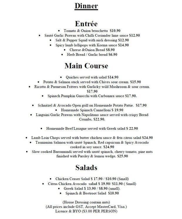 Blends Menu, Menu for Blends, Frenchs Forest, Sydney - Urbanspoon/Zomato