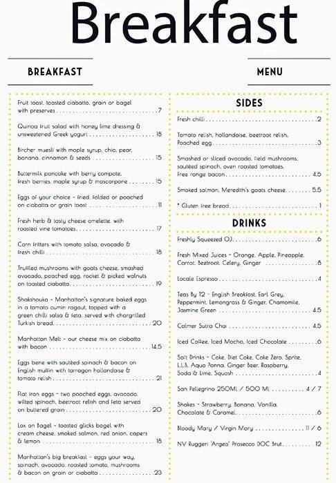 Manhattan Restaurant Menu, Menu for Manhattan Restaurant, Toorak ...