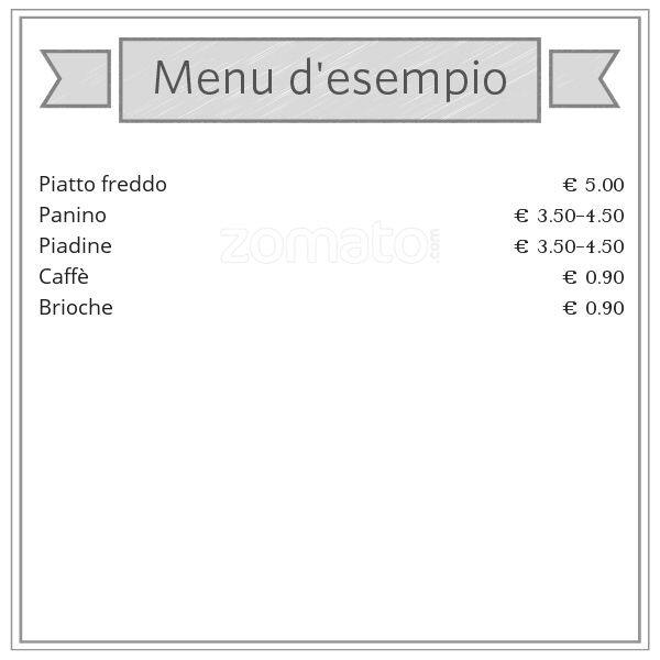 Menu di Bar Taita 