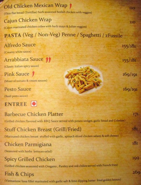 Red Point Inn Menu Menu at Redpoint Cafe, Hyderabad