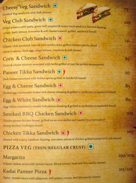 Red Point Inn Menu Menu at Redpoint Cafe, Hyderabad