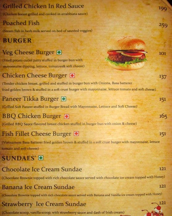 Red Point Inn Menu Menu at Redpoint Cafe, Hyderabad