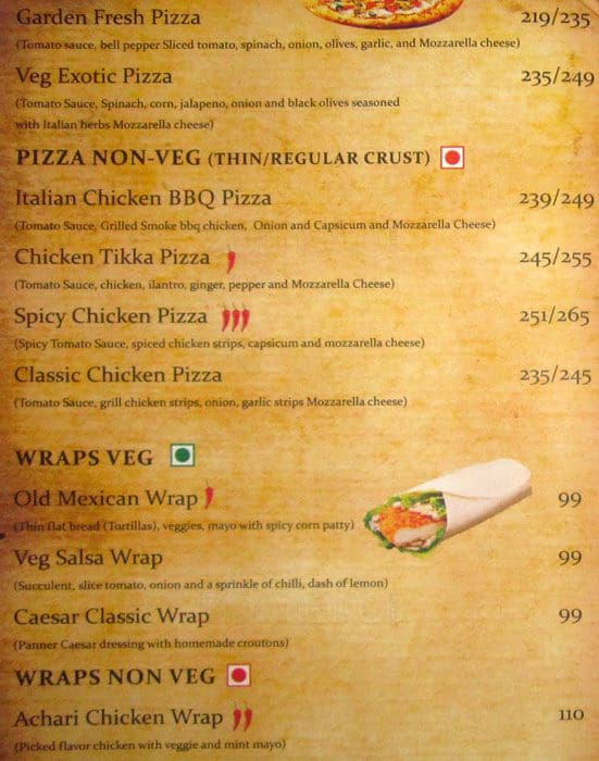 Red Point Inn Menu Menu at Redpoint Cafe, Hyderabad