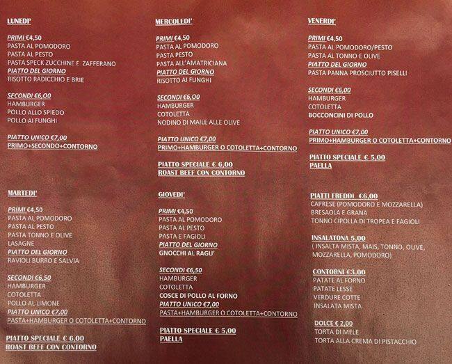 Menu di Art & Music Café 
