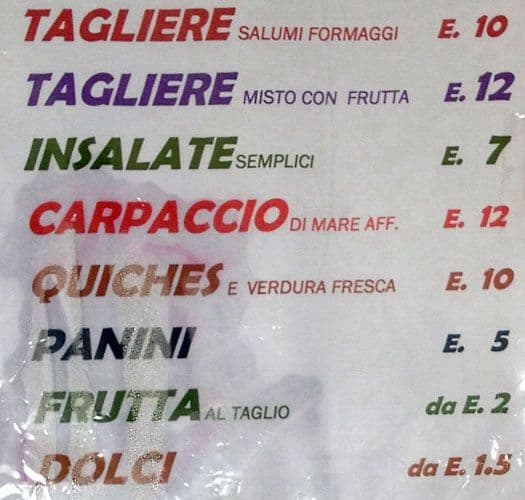 Menu di Dispense Metropolitane 