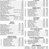 Chen S Garden Menu Menu For Chen S Garden East Hampton Long Island