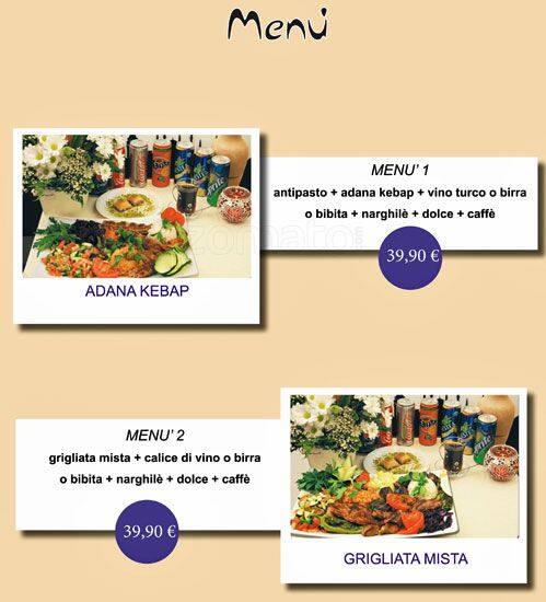 Menu di Imperator 