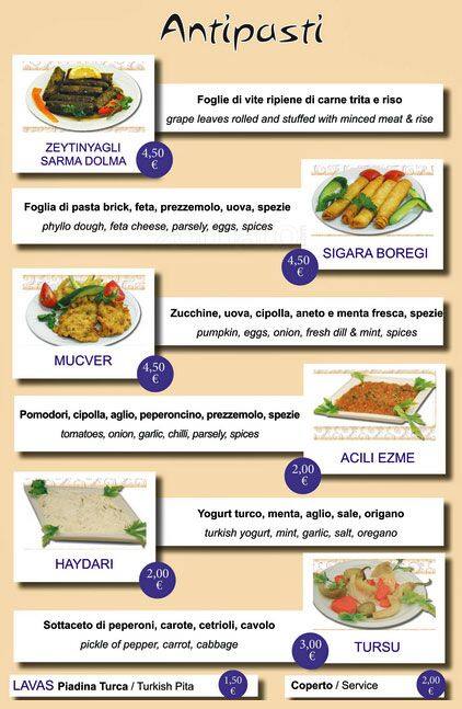 Menu di Imperator 