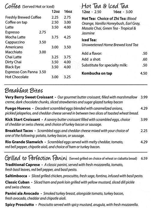 Midtown Grocery and Cafe Menu, Menu for Midtown Grocery and Cafe
